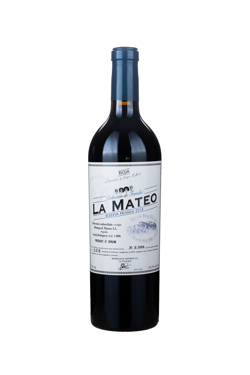 La Mateo Rioja Reserva Privada 2018